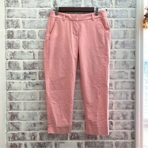 J.Crew • Factory Petite Oxford Pink Skimmer Pants • Size Petite 0 - Picture 4 of 7